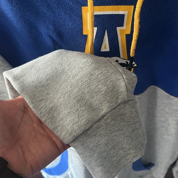 University of Alaska Fairbanks hooded sweatshirt 💙💛 - Picture 4 of 5